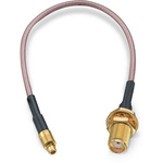 Wurth Elektronik Female SMA to Male MMCX Coaxial Cable, 152.4mm, RG178 Coaxial, Terminated