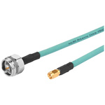 Siemens Male N Type to Male RP-SMA Coaxial Cable, 2m, Terminated