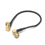 Wurth Elektronik WR-CXASY Series Male SMA to Male SMA Coaxial Cable, 304.8mm, RG174/U Coaxial, Terminated