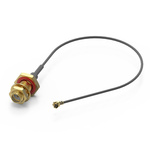 Wurth Elektronik Female SMA to Male UMRF Coaxial Cable, 300mm, Terminated