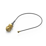 Wurth Elektronik Female RP-SMA to Male UMRF Coaxial Cable, 150mm, Terminated