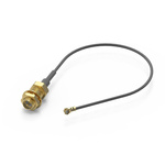 Wurth Elektronik Female RP-SMA to Male UMRF Coaxial Cable, 150mm, Terminated