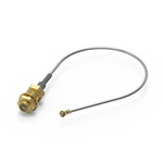 Wurth Elektronik Female RP-SMA to Male UMRF Coaxial Cable, 250mm, Terminated