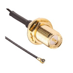Linx RP-SMA to MHF4 Coaxial Cable, 200mm, Terminated