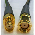 Mobilemark Female SMA to Male RP-SMA Coaxial Cable, 5m, LMR-240 Coaxial, Terminated