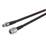 MCGILL MICROWAVE SYSTEMS LTD Female N Type to Male RP-SMA Coaxial Cable, 1m, LMR Coaxial, Terminated