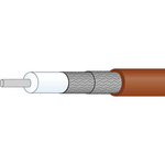 Huber+Suhner Coaxial Cable, 100m, RG142 Coaxial, Unterminated