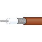 Huber+Suhner Coaxial Cable, 100m, RG178 Coaxial, Unterminated