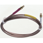 Times Microwave Male SMB to Male SMB Coaxial Cable, 1m, RG316 Coaxial, Terminated