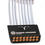 Male MXP Jack to Female SK Coaxial Cable, 152mm, MXP40 Coaxial, Terminated