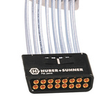 Male MXP Jack to Female SK Coaxial Cable, 152mm, MXP40 Coaxial, Terminated