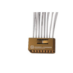 Male MXP Jack to Female PC 2.4 Coaxial Cable, 152mm, MXP50 Coaxial, Terminated