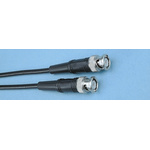 Atem Male BNC to Male BNC Coaxial Cable, 250mm, RG59B/U Coaxial, Terminated