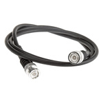 TE Connectivity Male BNC to Male BNC Coaxial Cable, 1m, RG58 Coaxial, Terminated