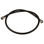 TE Connectivity Male N Type to Male N Type Coaxial Cable, 1m, RG213 Coaxial, Terminated