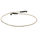 TE Connectivity Male SMA to Male SMA Coaxial Cable, 500mm, RG316 Coaxial, Terminated