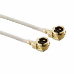 Hirose U.FL Series Series Female U.FL to Female U.FL Coaxial Cable, 200mm, Terminated