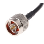 Atem Male SMA to Male N Type Coaxial Cable, 1m, RG223 Coaxial, Terminated