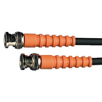Van Damme Male BNC to Male BNC Coaxial Cable, 3m, Terminated