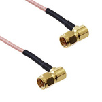 Cinch 415 Series Male SMA to Male SMA Coaxial Cable, 152.4mm, RG316 Coaxial, Terminated