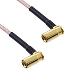 Cinch 415 Series Male SMB to Male SMB Coaxial Cable, 152.4mm, RG316 Coaxial, Terminated