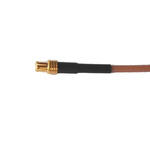 Telegartner Male MCX to Unterminated Coaxial Cable, 300mm, RG316 Coaxial, Terminated