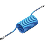 RS PRO 5m, PA Recoil Hose, with BSP 1/4" Male connector
