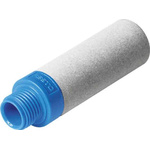 Festo UO PE 8bar Pneumatic Silencer, Threaded, G 1/4 Male