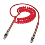 Norgren 2m, Polyurethane Coil Tubing with Connector, with R 1/8 connector