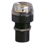 Crouzet Yellow Panel Mounting Visual Indicator, 8bar, 4 mm inlet port, 22.5mm mount hole
