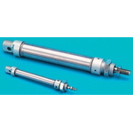 RS PRO Pneumatic Piston Rod Cylinder - 16mm Bore, 50mm Stroke, ISO 6432 Series, Single Acting