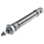 RS PRO Pneumatic Piston Rod Cylinder - 16mm Bore, 40mm Stroke, ISO 6432 Series, Double Acting