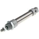 RS PRO Pneumatic Piston Rod Cylinder - 20mm Bore, 50mm Stroke, ISO 6432 Series, Double Acting