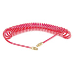 RS PRO 4m, Polyurethane Recoil Hose, with R 1/4 connector