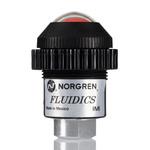 IMI Norgren Green, Red Panel Mounting Visual Indicator, 8.6bar, G 1/8 inlet port, 30mm mount hole