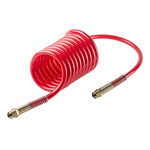 RS PRO 2m, Polyurethane Recoil Hose, with BSPT 3/8 connector