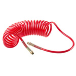 RS PRO 4m, Polyurethane Recoil Hose, with BSPT 3/8 connector