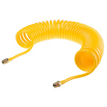 RS PRO 4m, PA Recoil Hose, with BSP 1/4" Male connector