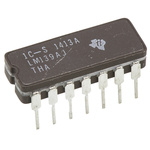LM139AJ Texas Instruments, Quad Comparator, Open Collector, Open Drain O/P, 1.3μs 2 → 36 V 14-Pin CDIP