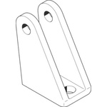 Festo Foot LBN-8/10, To Fit 8, 10mm Bore Size