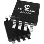 24AA64T-I/MC | 64kbit Serial EEPROM Memory 8-Pin Plastic DFN Serial-I2C