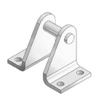 SMC Clevis CG-E020SUS, For Use With Auto Switch Mounting Bracket