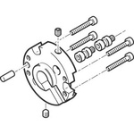 Festo Adapter HAPG-SD2-5, For Use With Pneumatic Cylinder & Actuator