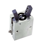 SMC 2 Finger Single Action Pneumatic Gripper, MHCM2-7S, Angle Gripping Type