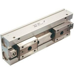 SMC 3 Finger Double Action Pneumatic Gripper, MHF2-12DR, Low Profile Gripping Type