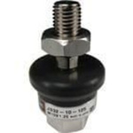 Floating joint, stainless steel type, for 32mm bore cylinder, M10x1.25 cylinder thread