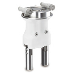 SMC 2 Finger Double Action Pneumatic Gripper, JMHZ2-16D-M9PW-X7500-KA, Parallel Gripping Type
