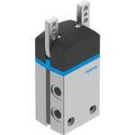 Festo 2 Finger Double Action Pneumatic Gripper, DHWS-32-A-NC, Angle Gripping Type