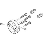 Festo Adapter HAPG-SD2-13, For Use With Pneumatic Cylinder & Actuator