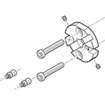 Festo Adapter HAPG-SD2-6, For Use With Pneumatic Grippers
